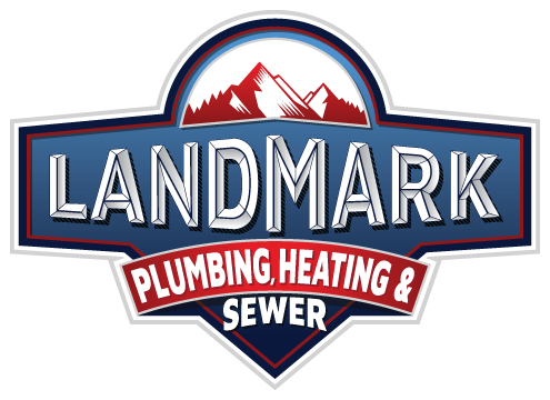 Landmark Plumbing Heating and sewer logo
